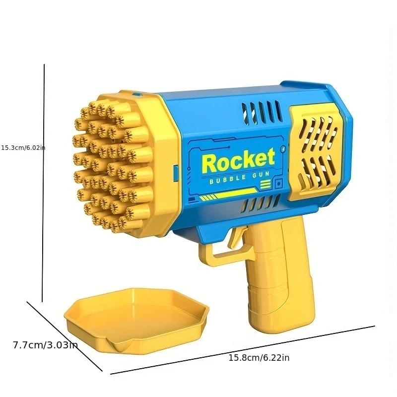 Генератор мильних бульбашок Bazooka Rocket Bubble Gun 69 - мініатюра 2