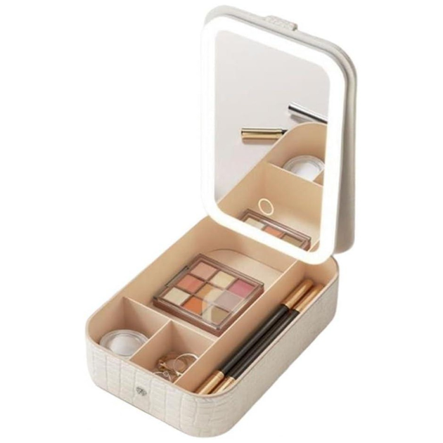 Косметичка з підсвіткою та дзеркалом для макіяжу - мініатюра 6