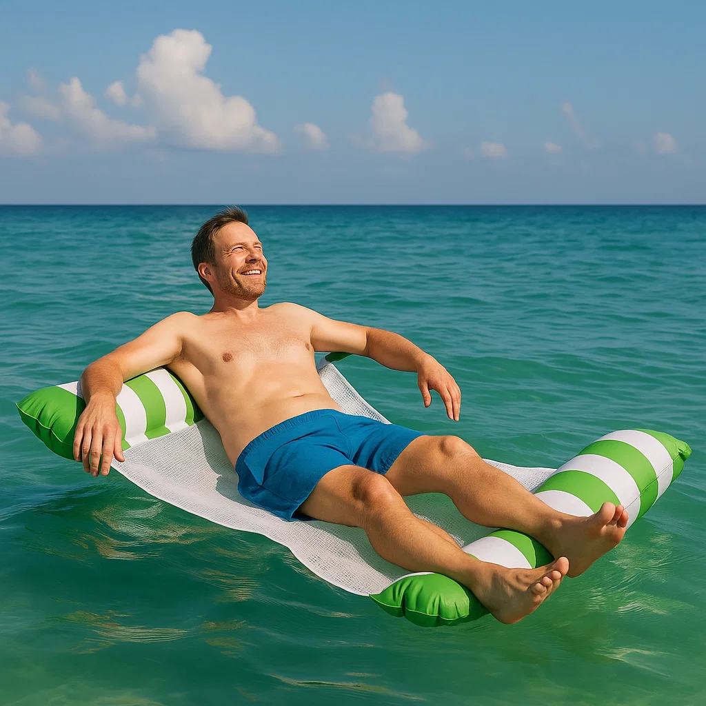 Надувний водний гамак Pool Loungers для басейну та пляжу - мініатюра 9