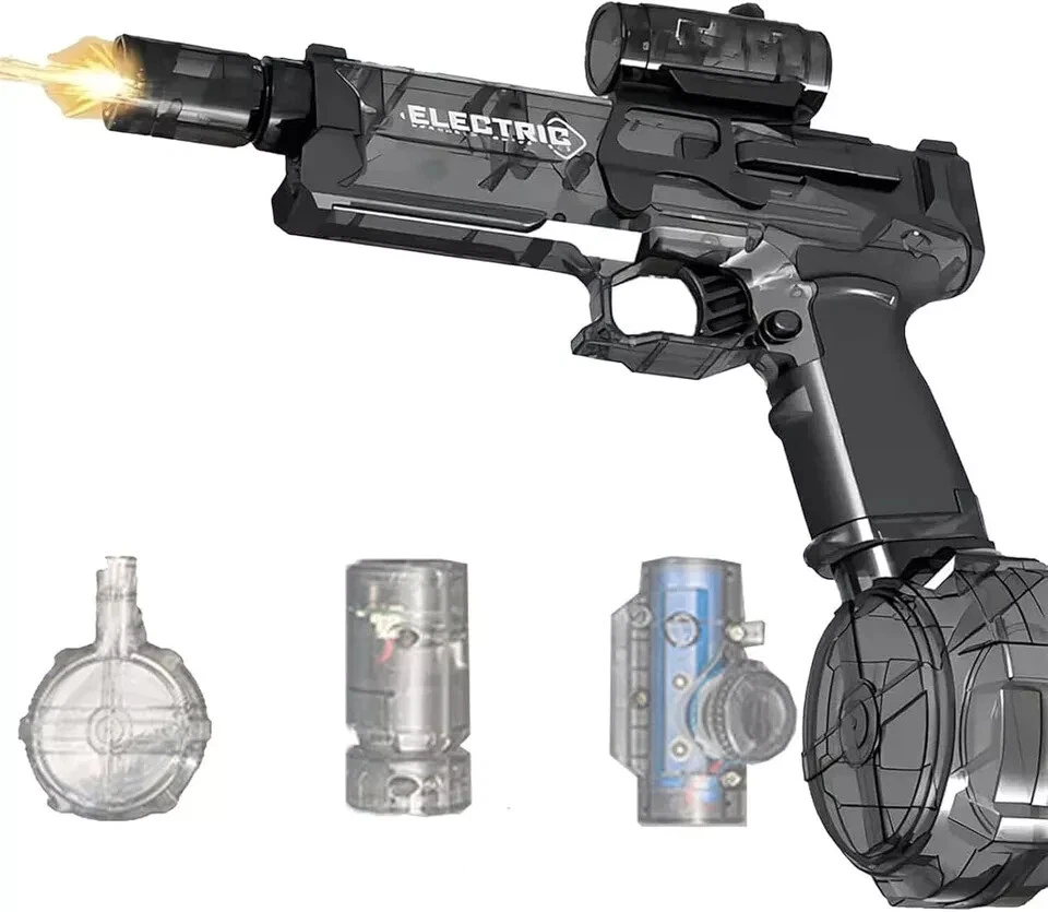 Електричний водяний бластер з акумулятором і великим резервуаром для води - мініатюра 7