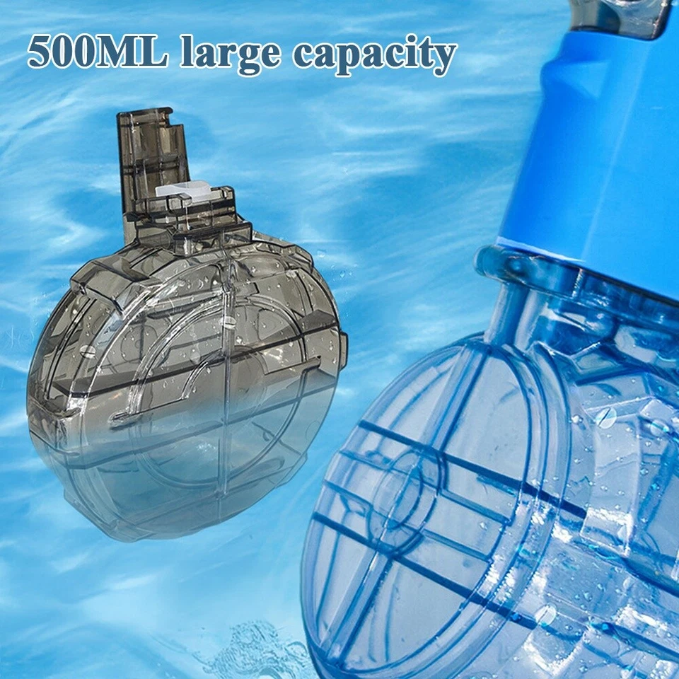 Електричний водяний бластер з акумулятором і великим резервуаром для води - мініатюра 10