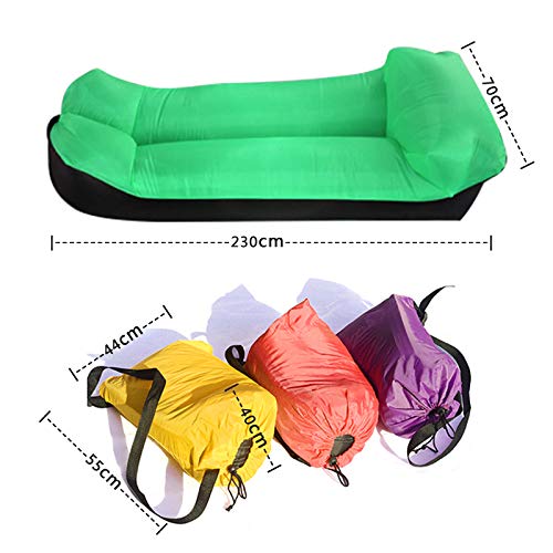 Ламзак надувний шезлонг для пляжу - мініатюра 2