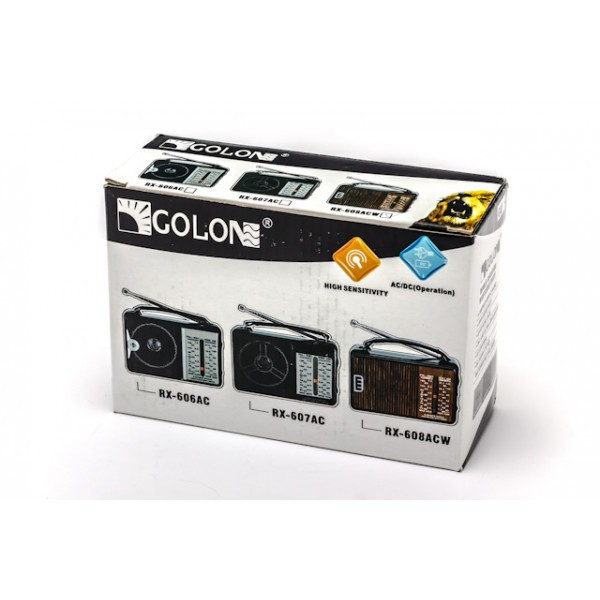 Радіоприймач GOLON RX-606 - мініатюра 2