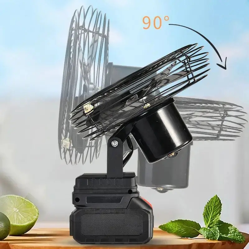 Акумуляторний вентилятор 8" VAP-8 21V - мініатюра 4