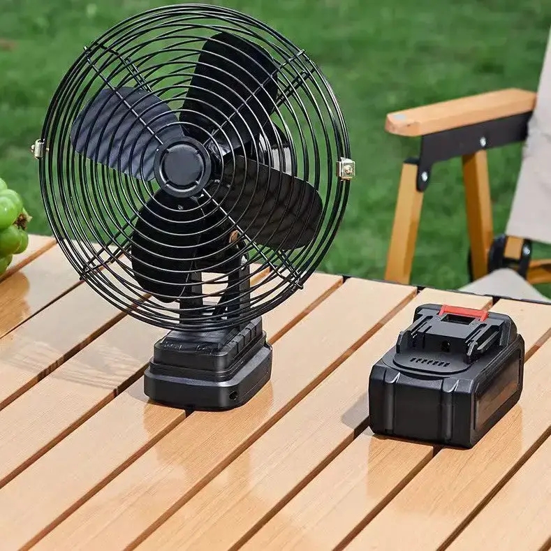 Акумуляторний вентилятор 8″ з функцією автоповороту та USB-зарядкою VAP-8 - мініатюра 5