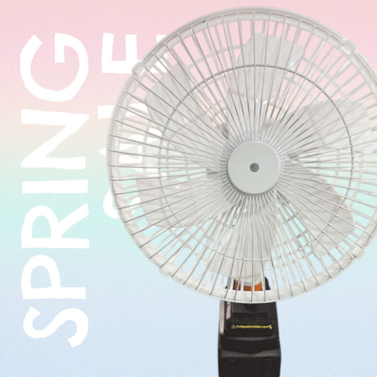 Акумуляторний вентилятор 12″ з автоповоротом VAP-12 - мініатюра 2