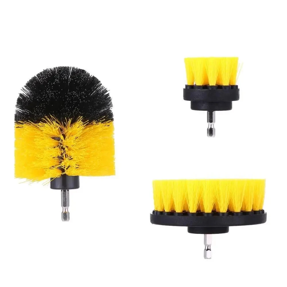 Набір щіток для чищення плитки насадка йоржик на дриль - мініатюра 6