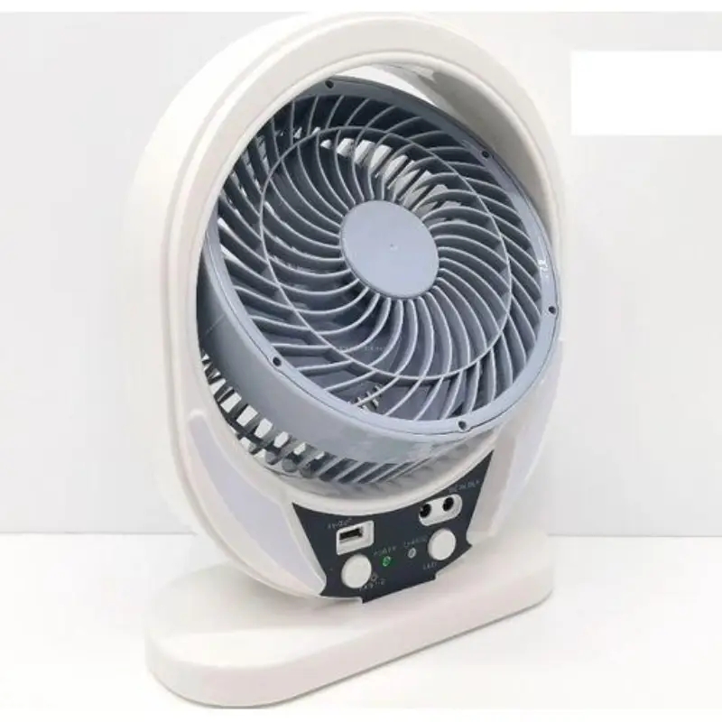 Портативний вентилятор 4в1 із сонячною панеллю (606) - мініатюра 3