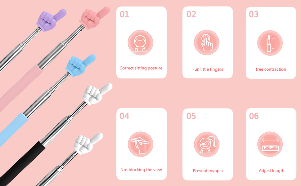 Пікмі паличка у вигляді пальця для навчання та роботи - мініатюра 8