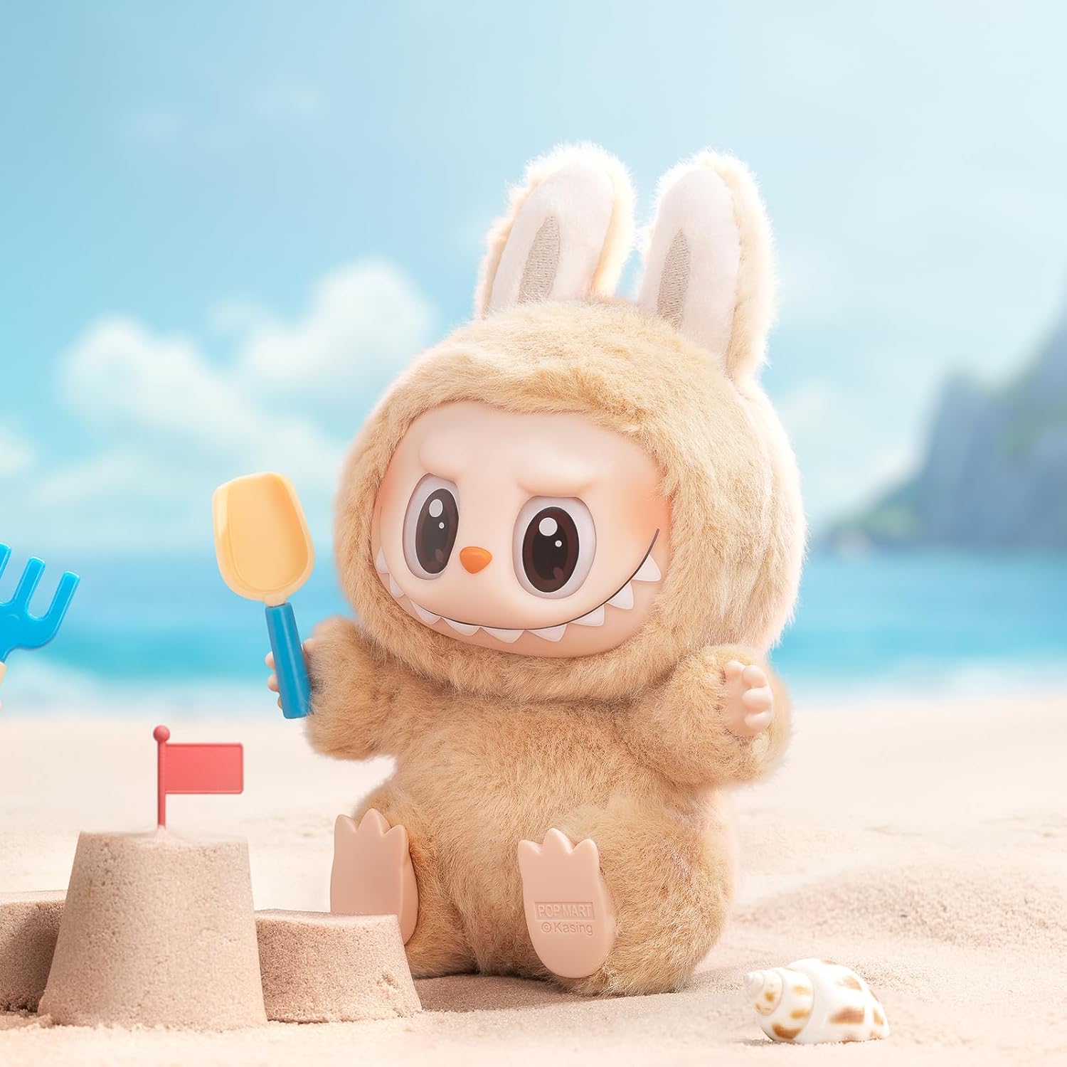 М'який брелок-монстр Labubu Blind Box 17 см у коробці-сюрпризі - мініатюра 6