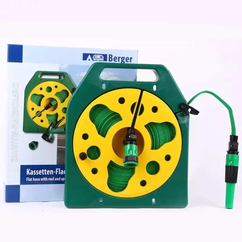 Поливальний шланг BSM 20 м у котушці з розпилювачем - мініатюра 4