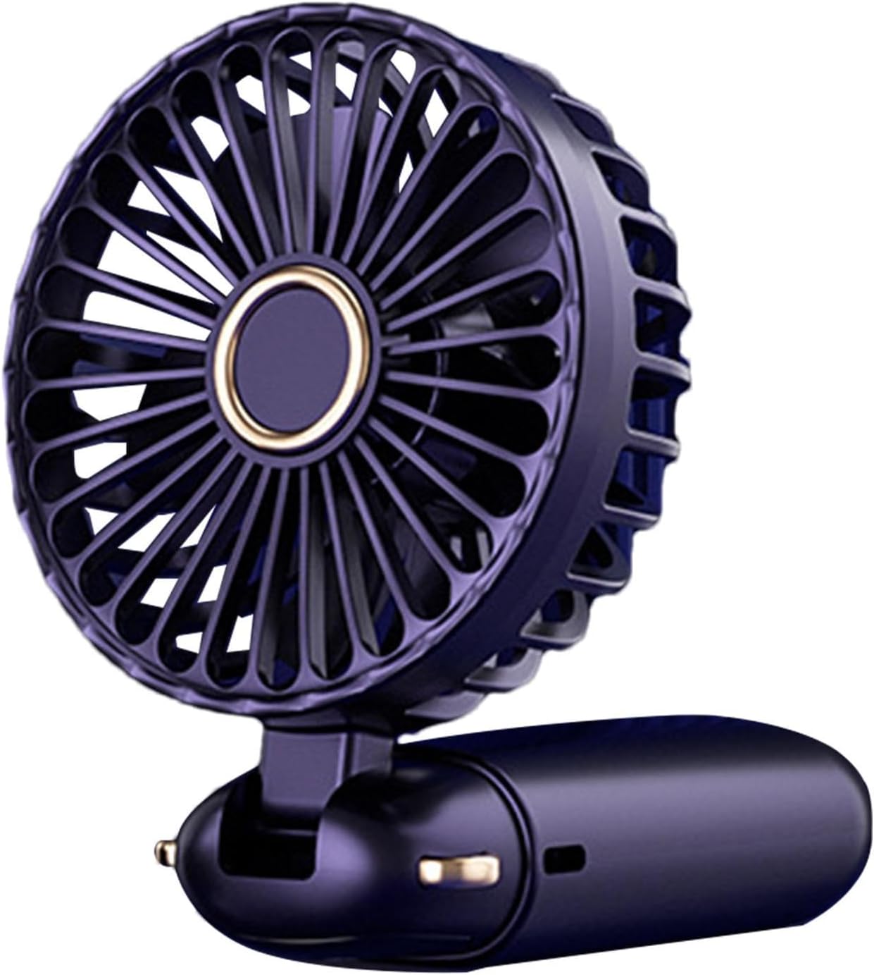 Міні-вентилятор із цифровим дисплеєм і підставкою N15 - мініатюра 3