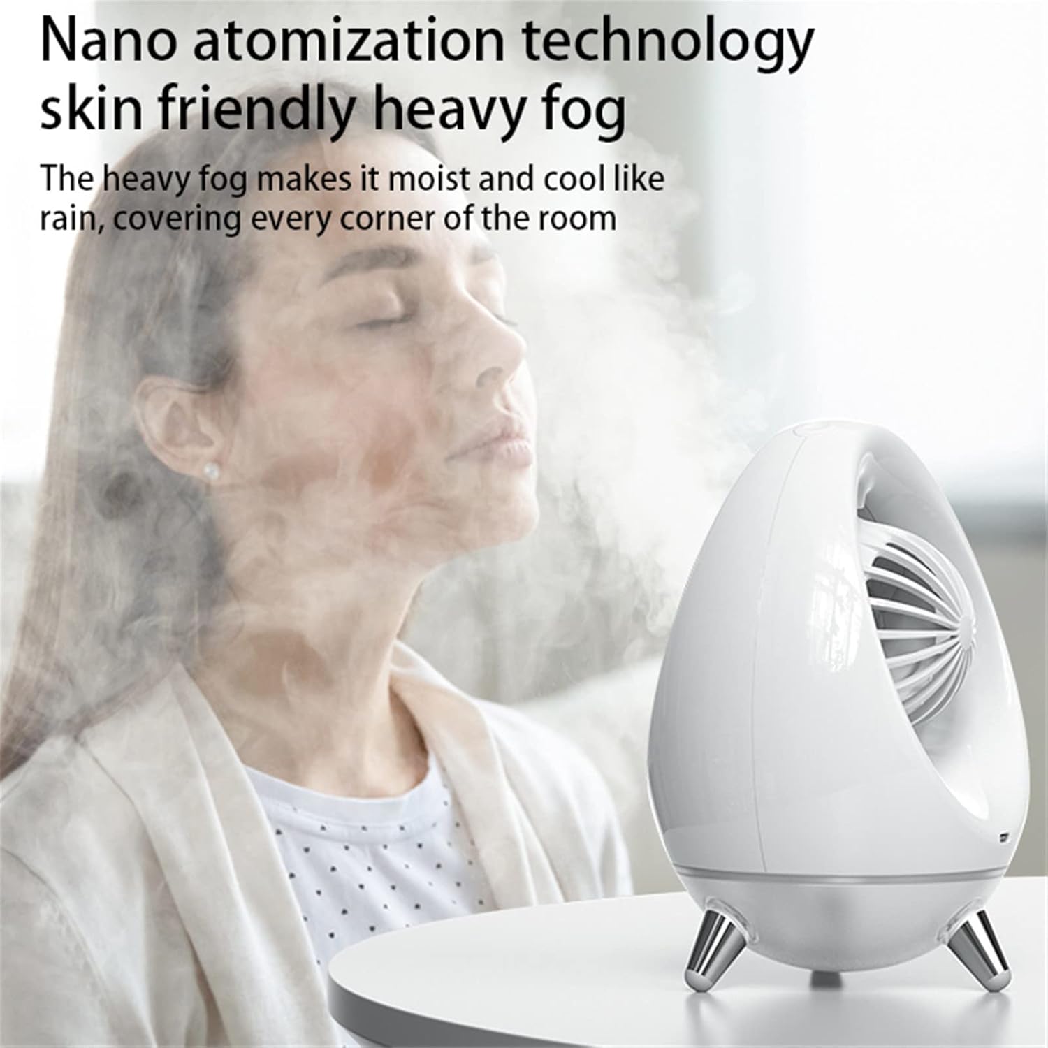 Міні-вентилятор з охолодженням і зволоженням повітря 441-2 - мініатюра 6