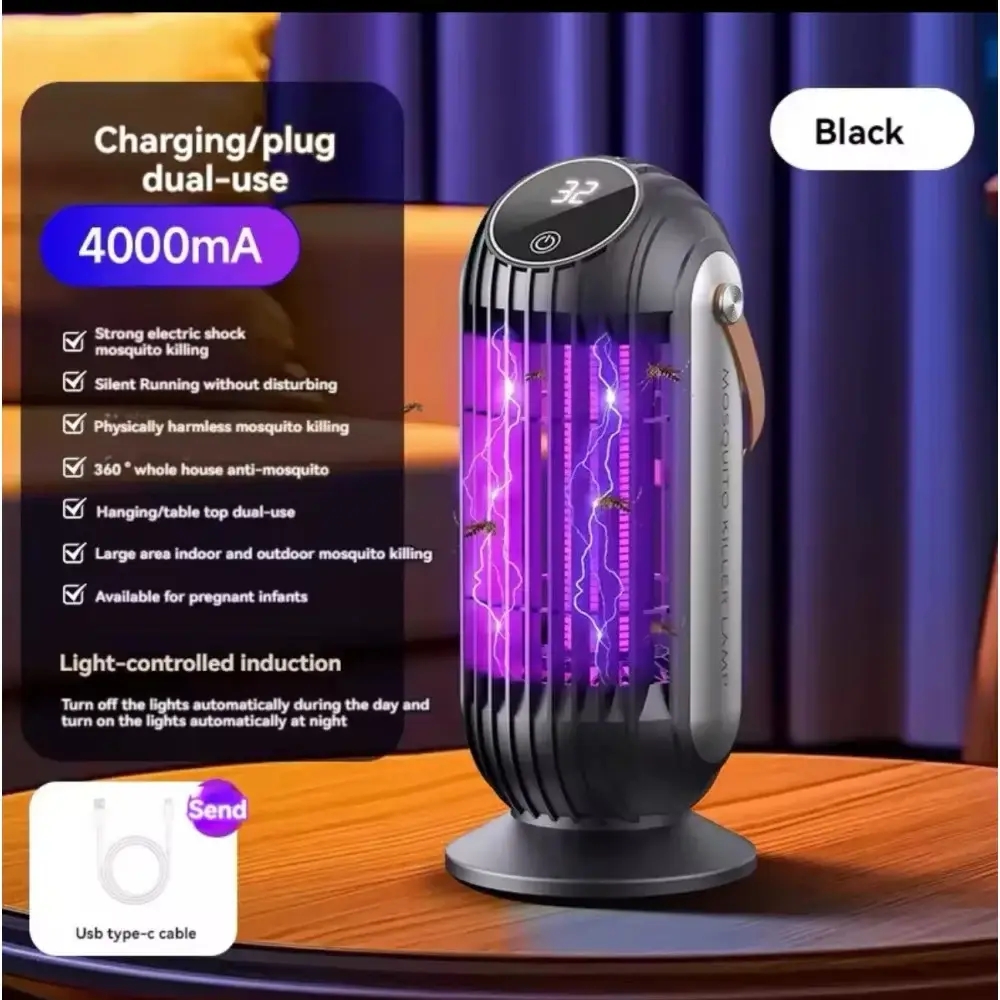 Електрична лампа з дисплеєм від комарів Mosquito Killer - мініатюра 3