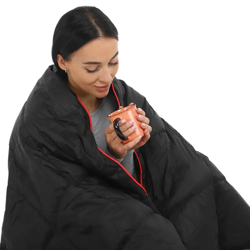 Пухова похідна ковдра 200×140 см у чохлі - мініатюра 5