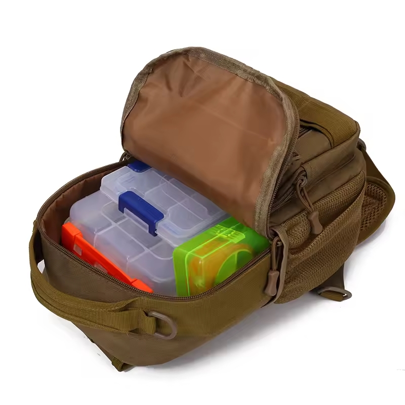 Сумка для зберігання приманки та рибальського спорядження • Плечова сумка для активної риболовлі, полювання та походів