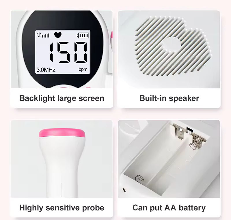 Фетальний допплер 3,0 МГц XL-1311 - мініатюра 4