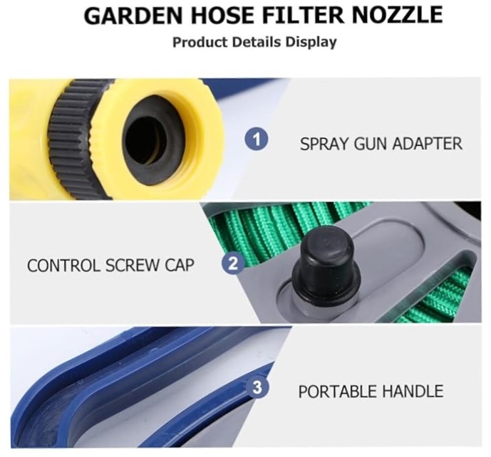 Гнучкий поливальний шланг Garden Hose 10 м - мініатюра 5