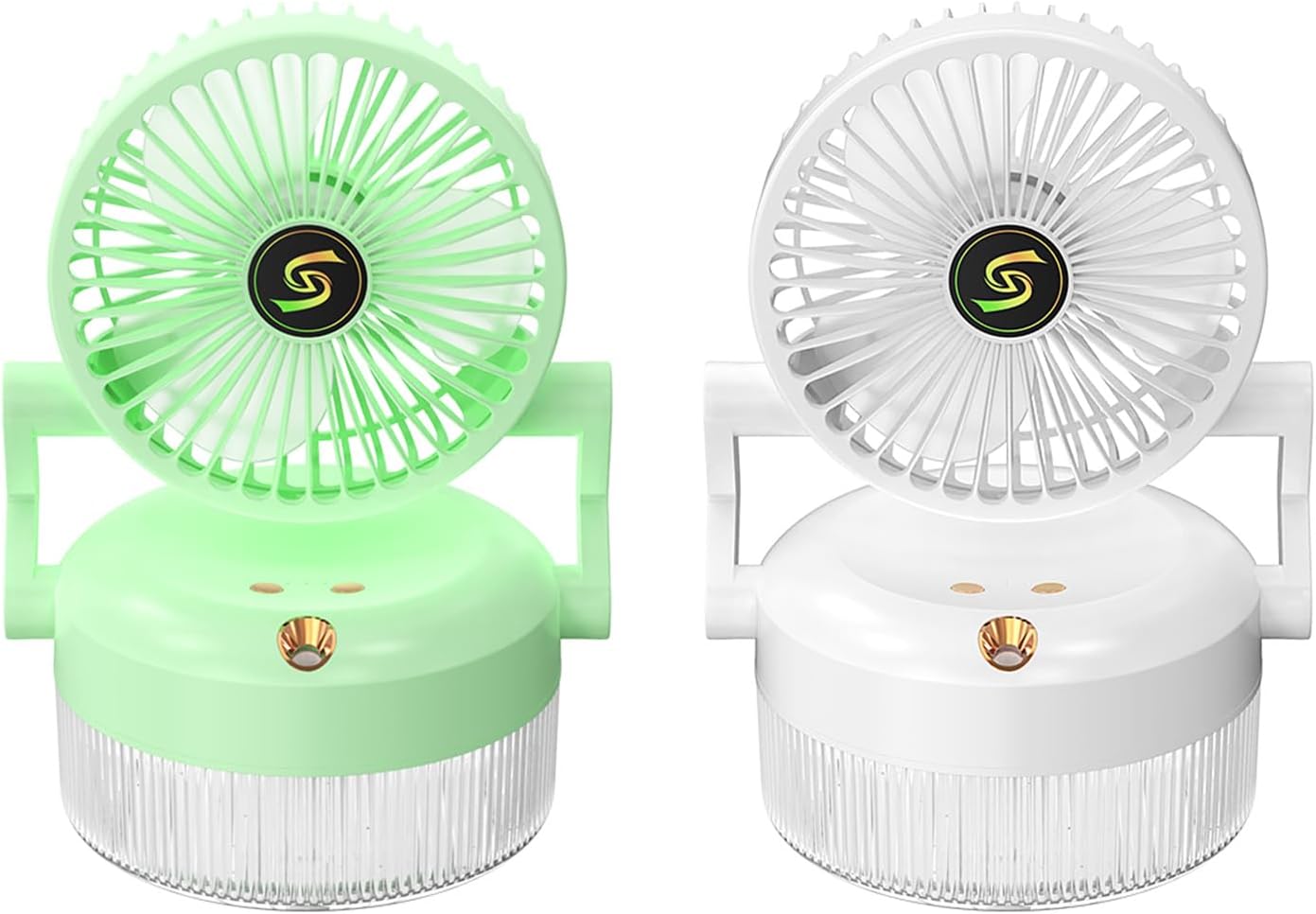 Портативний вентилятор-розпилювач з 3 режимами обдуву Fan 1317 - мініатюра 3