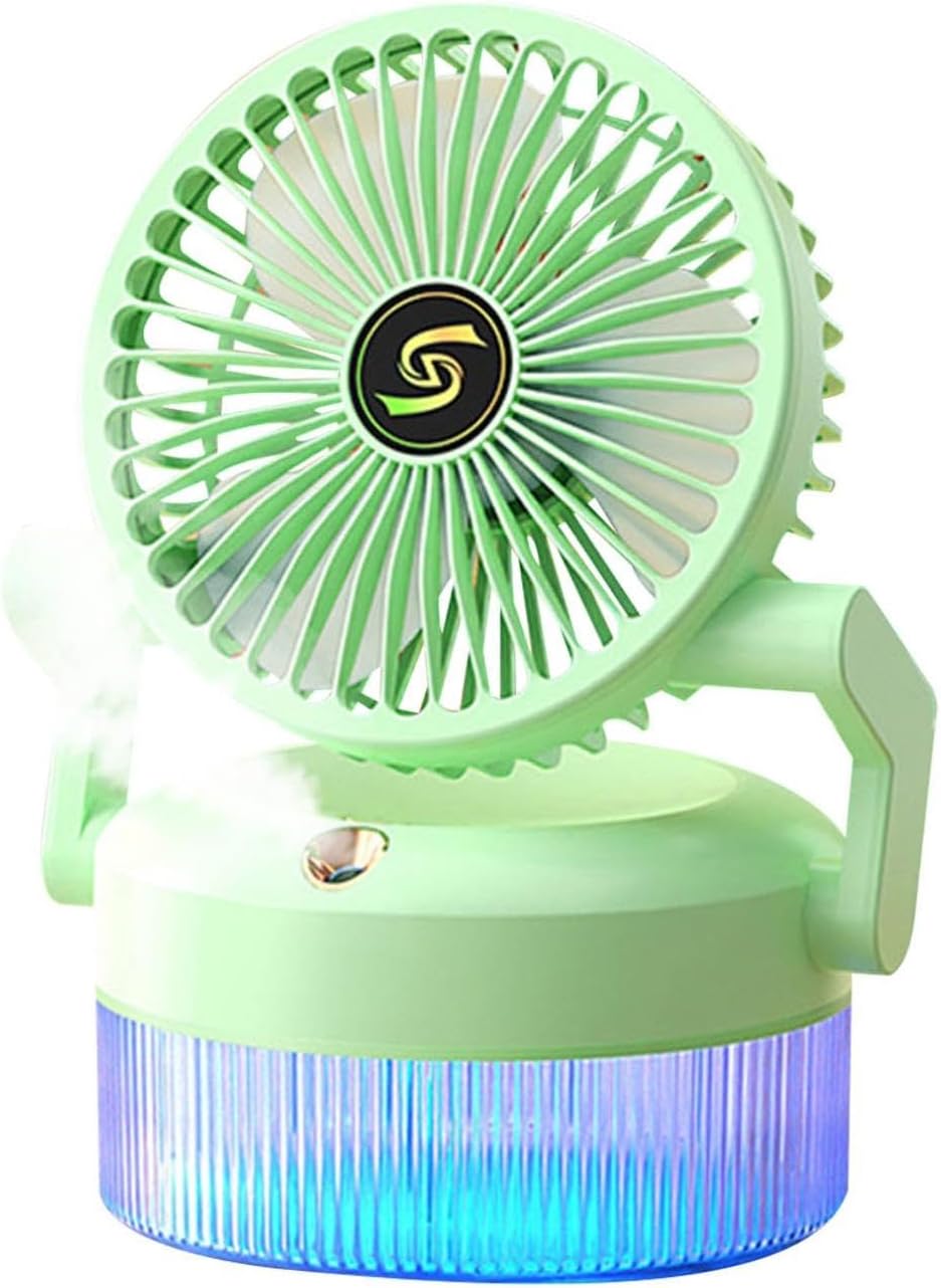 Портативний вентилятор-розпилювач з 3 режимами обдуву Fan 1317 - мініатюра 4