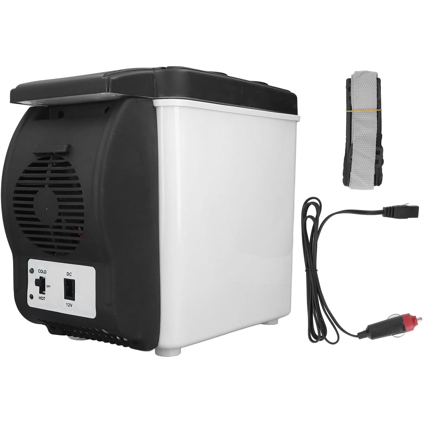 Портативний автомобільний холодильник Portable Electronic з підігрівом та охолодженням 6 л - мініатюра 7