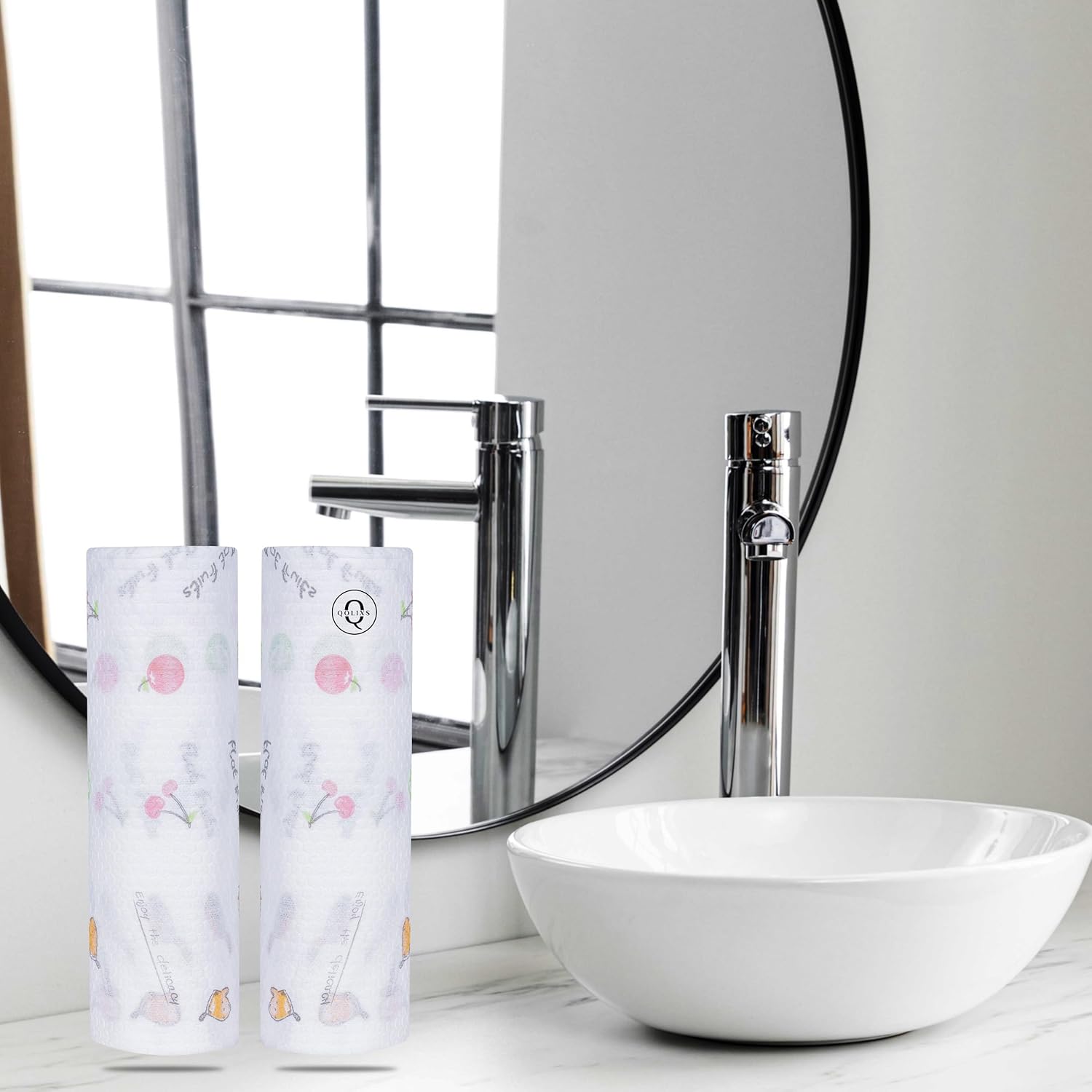 Безворсові багаторазові серветки в рулоні 25×25 см - мініатюра 7