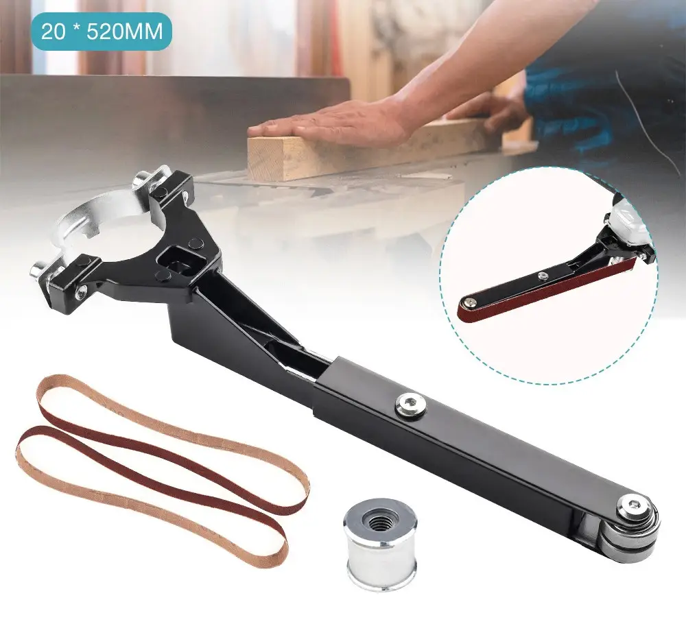 Ленточна шліфувальна насадка на УШМ M10/M14 ES-01 - мініатюра 7