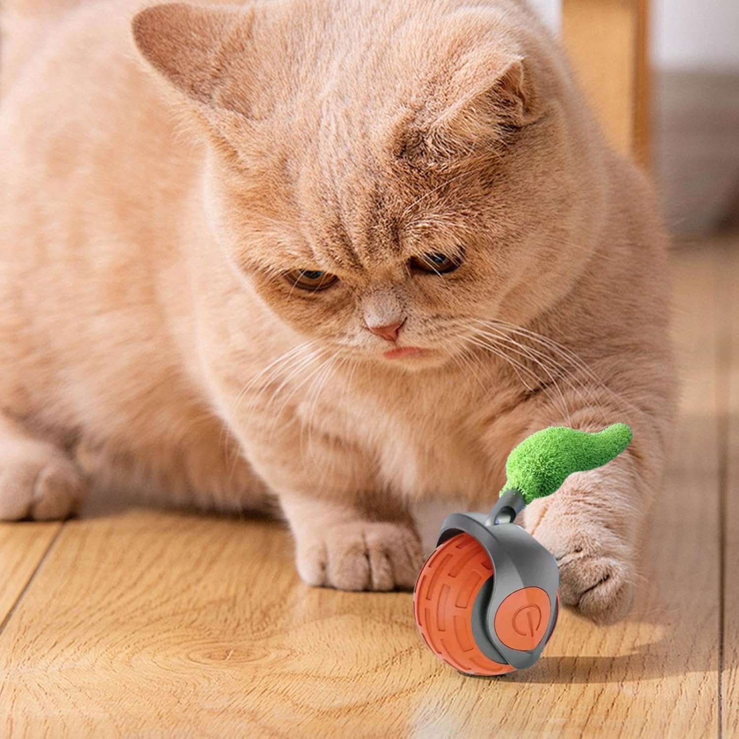 Інтерактивна іграшка для котів з обертовим хвостом і автоматичним рухом - мініатюра 4