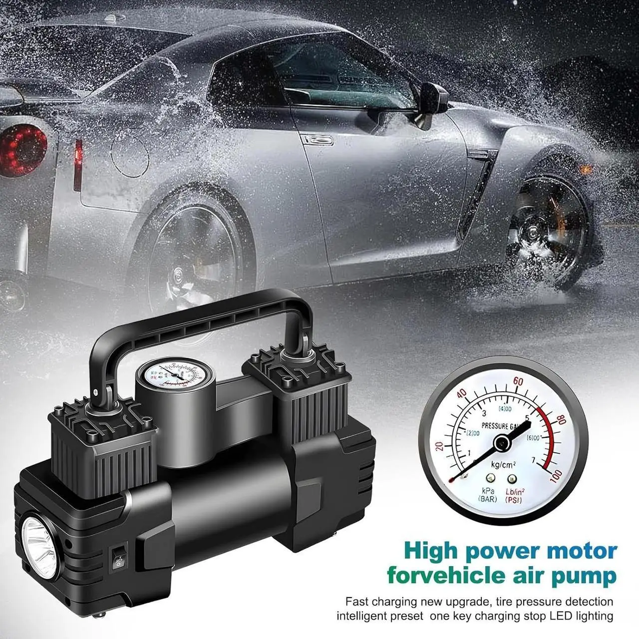 Автомобільний компресор XL-1025 - мініатюра 4