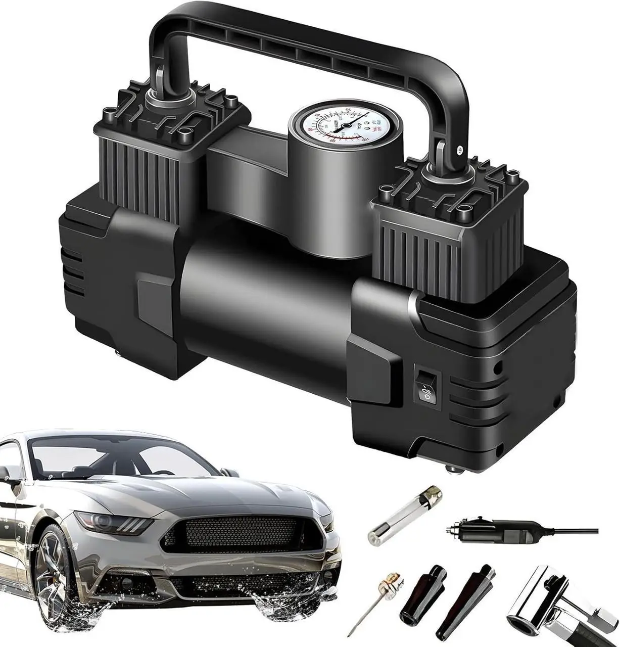 Автомобільний компресор XL-1025 - мініатюра 7