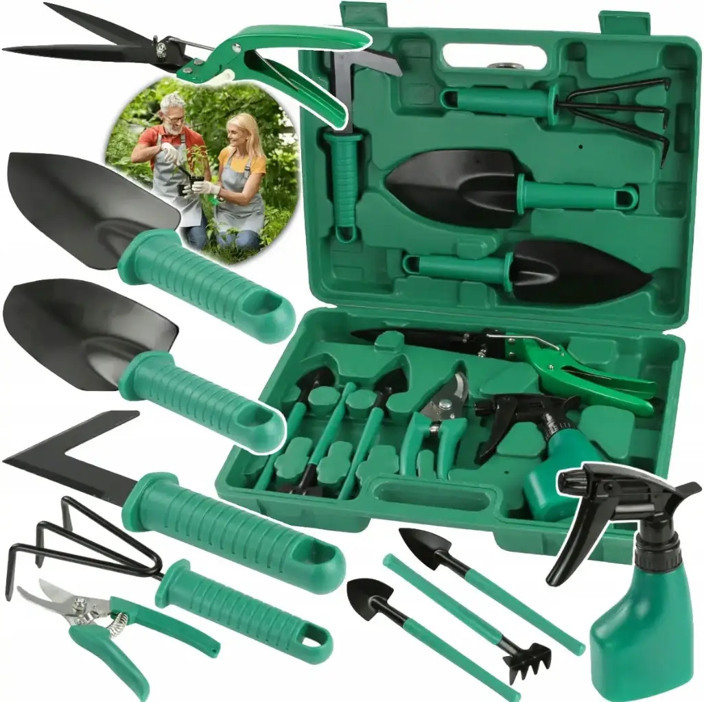 Набір садових інструментів 10 в 1 з кейсом Garden Instrumen - мініатюра 7