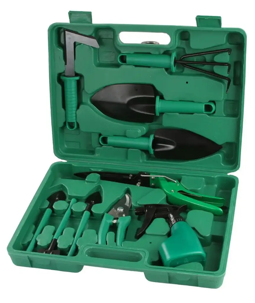 Набір садових інструментів 10 в 1 з кейсом Garden Instrumen - мініатюра 8
