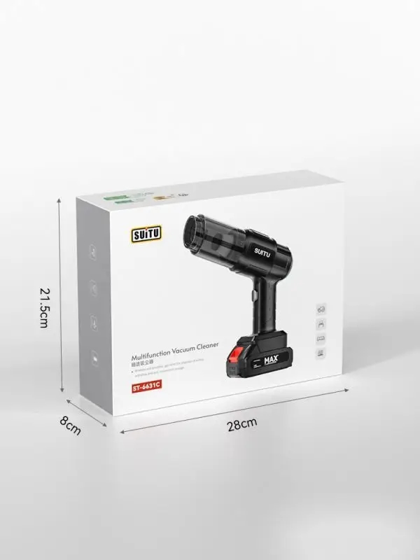 Автомобільний пилосос акумуляторний Dust collector - мініатюра 3