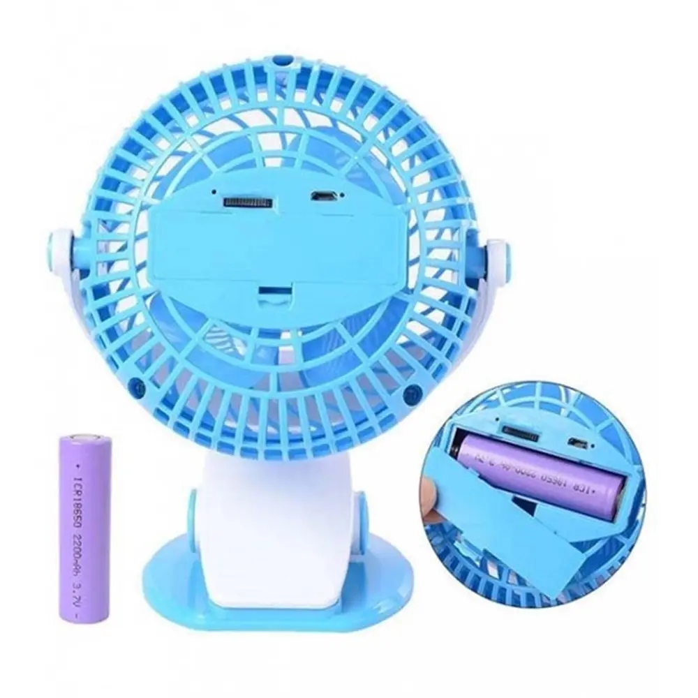 Вентилятор Міні USB з прищіпкою Mini fan LY-582 - мініатюра 2