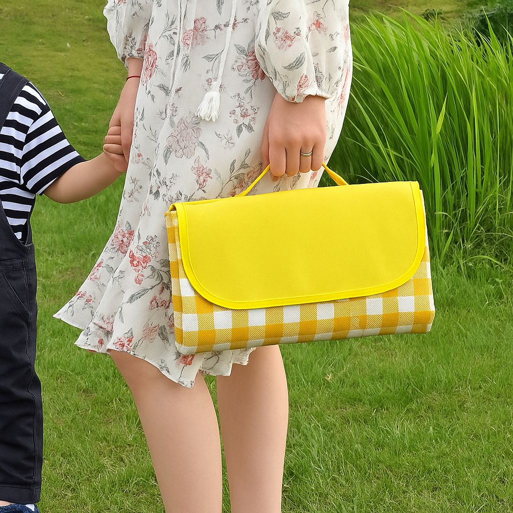 Складаний водонепроникний килимок для пікніка 200×150 см - мініатюра 8