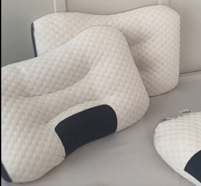 Анатомічна ортопедична подушка для сну Neck Support Massage Pillow - мініатюра 3