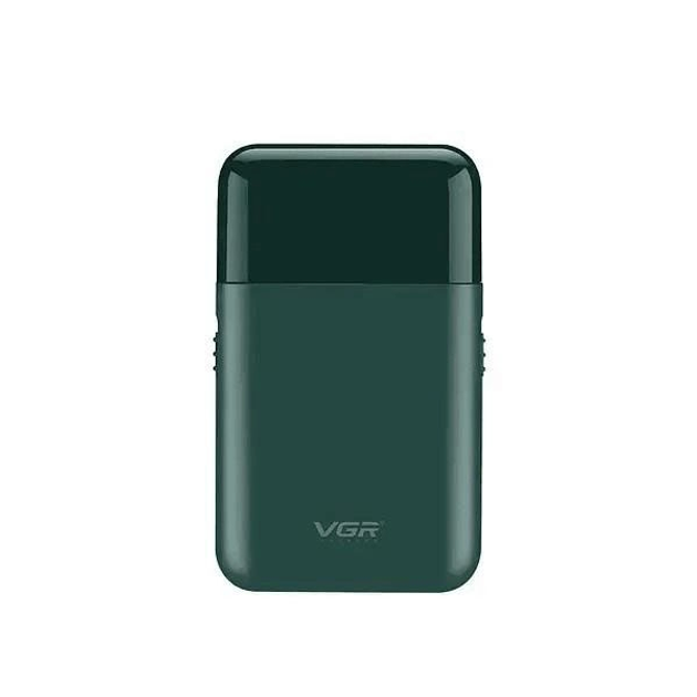Акумуляторна міні електробритва для чоловіків VGR V 390 Green - мініатюра 2