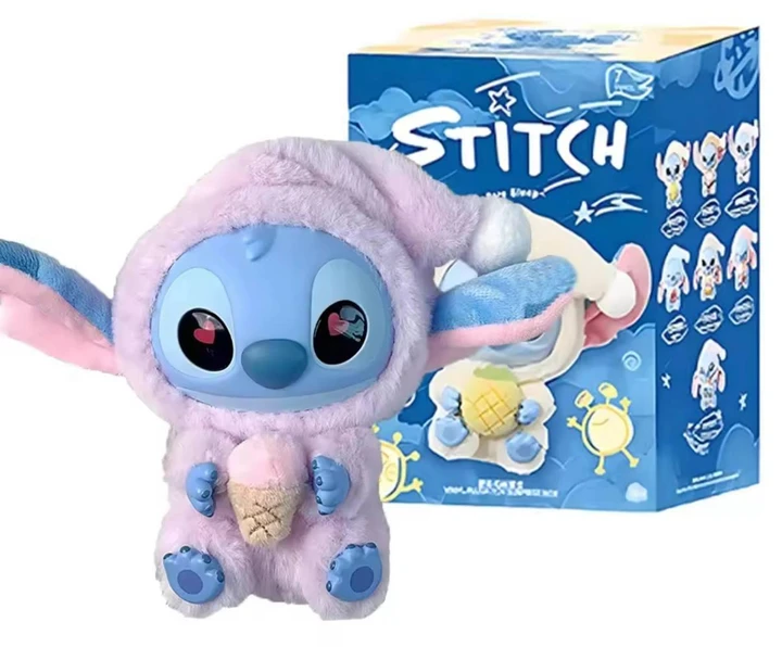 Брелок Стіч Labubu 15 см у коробці-сюрпризі Eat Something Before Sleep - мініатюра 6