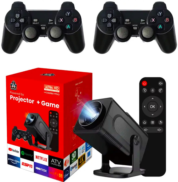 Проєктор для фільмів ігор та домашнього кінотеатру HCS350 pro - мініатюра 4
