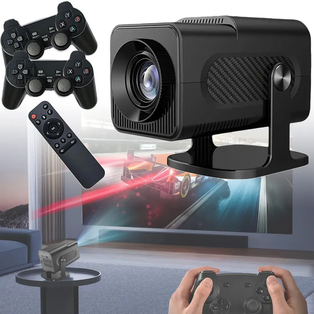 Проєктор для фільмів ігор та домашнього кінотеатру HCS350 pro - мініатюра 5