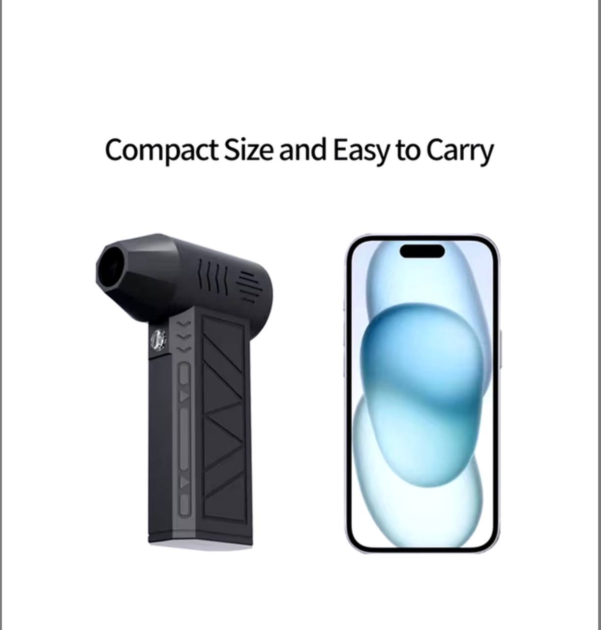 Автомобільний турбовентилятор для видалення пилу, 130000 об/хв - мініатюра 5