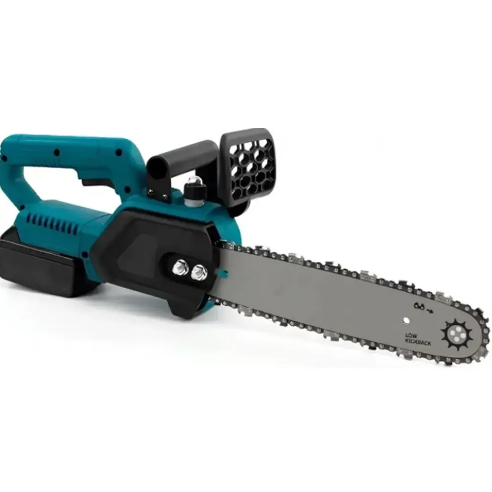 Компактна акумуляторна пила CHAIN SAW з шиною 12 і двома батареями - мініатюра 4