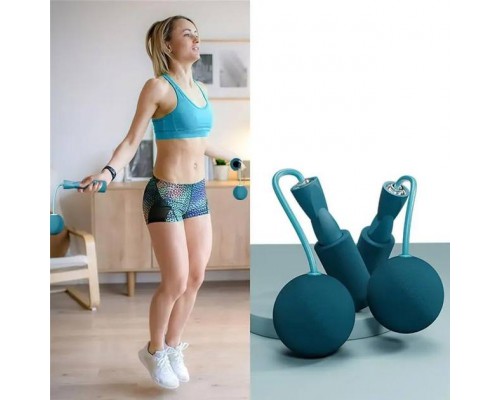 Бездротова скакалка з обважнювачами для занять спортом • Зручна бездротова скакалка з обтяжувачами для кардіо та фітнесу