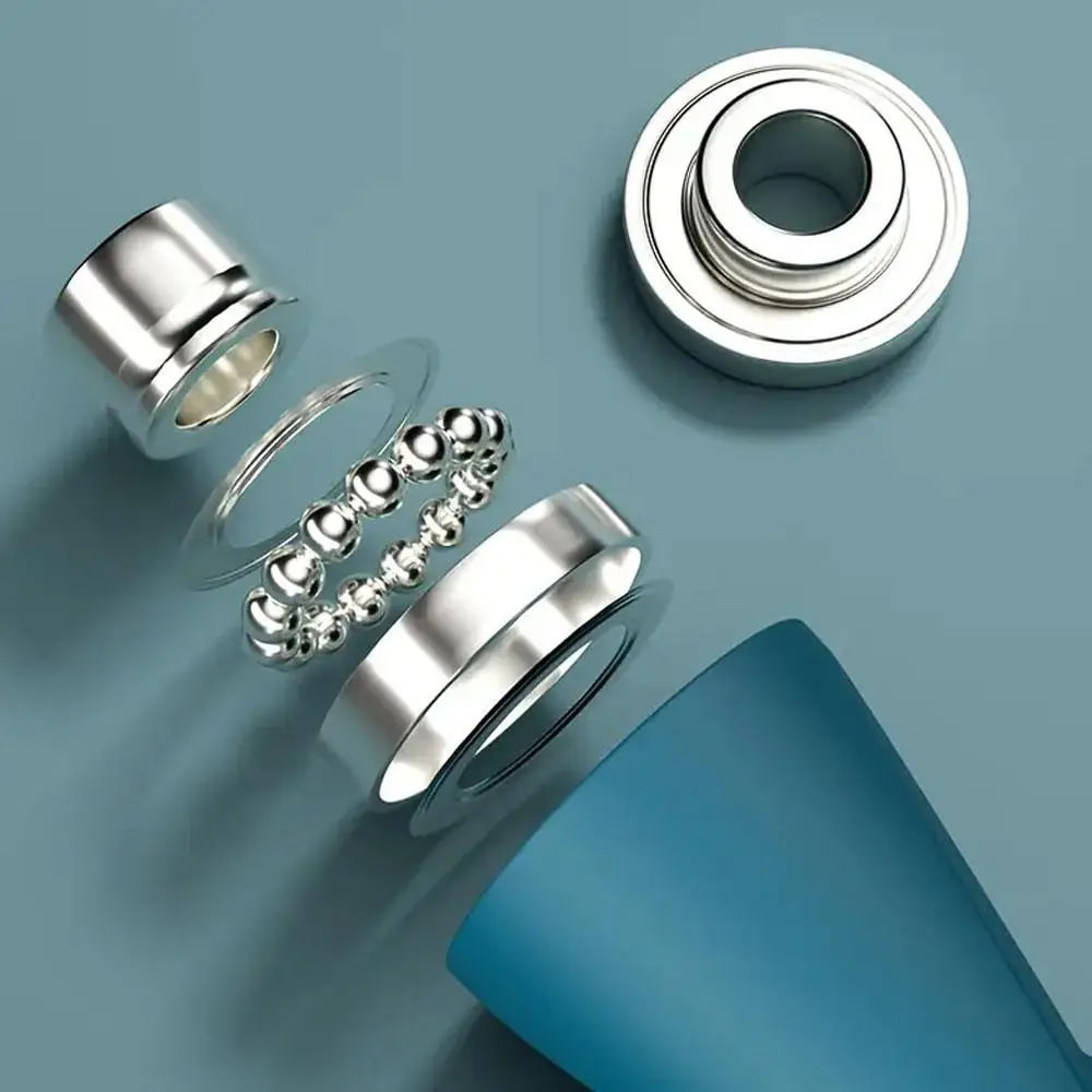 Бездротова скакалка з обважнювачами для занять спортом - мініатюра 3