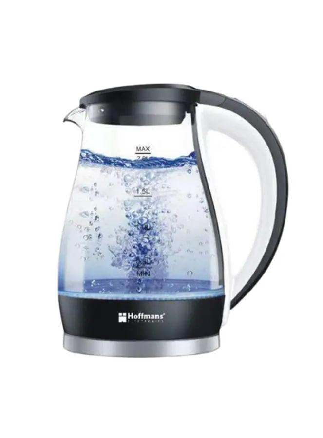 Електрочайник Hoffmans скло 2,0L HM-2537 - мініатюра 2