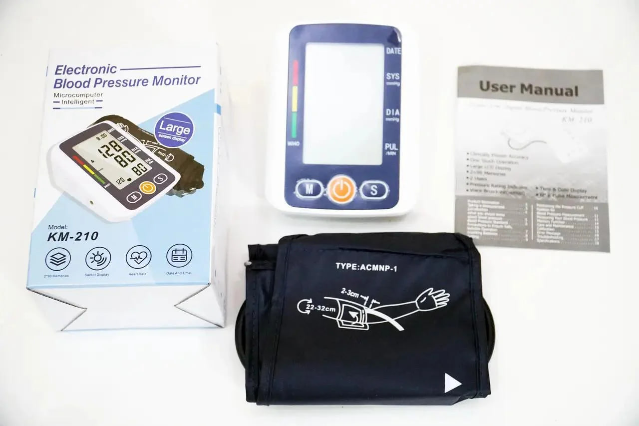 Передплічний тонометр KM-210 - мініатюра 9