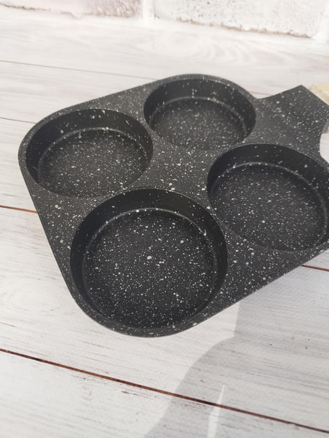 Порційна сковорода з антипригарним покриттям 4 в 1 - мініатюра 2