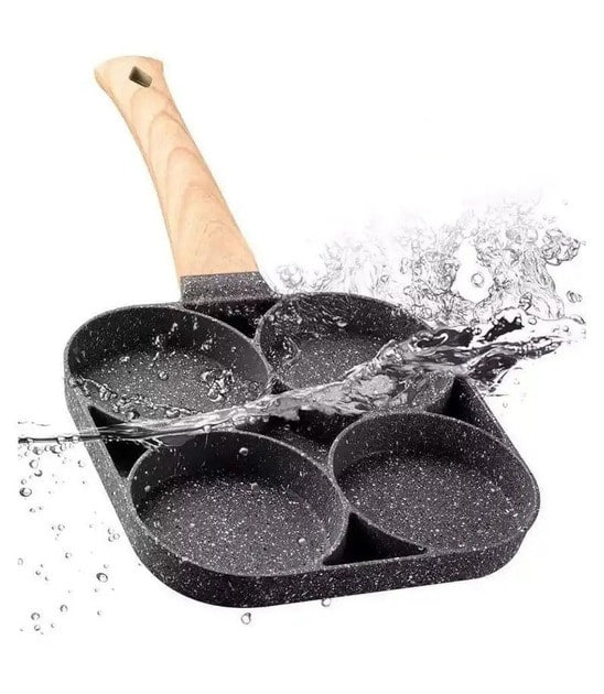 Порційна сковорода з антипригарним покриттям 4 в 1 - мініатюра 6