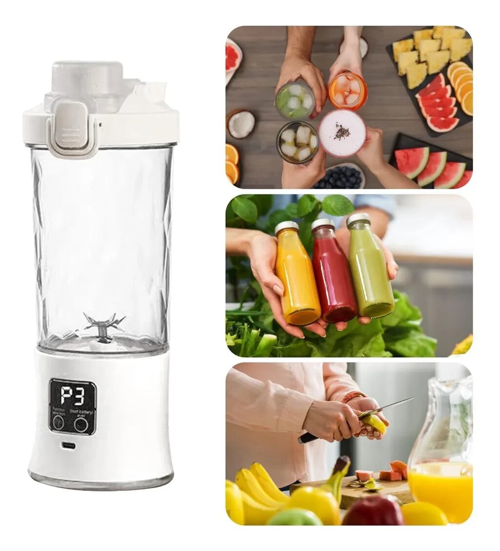 Портативний бездротовий блендер XL-1427 - мініатюра 2