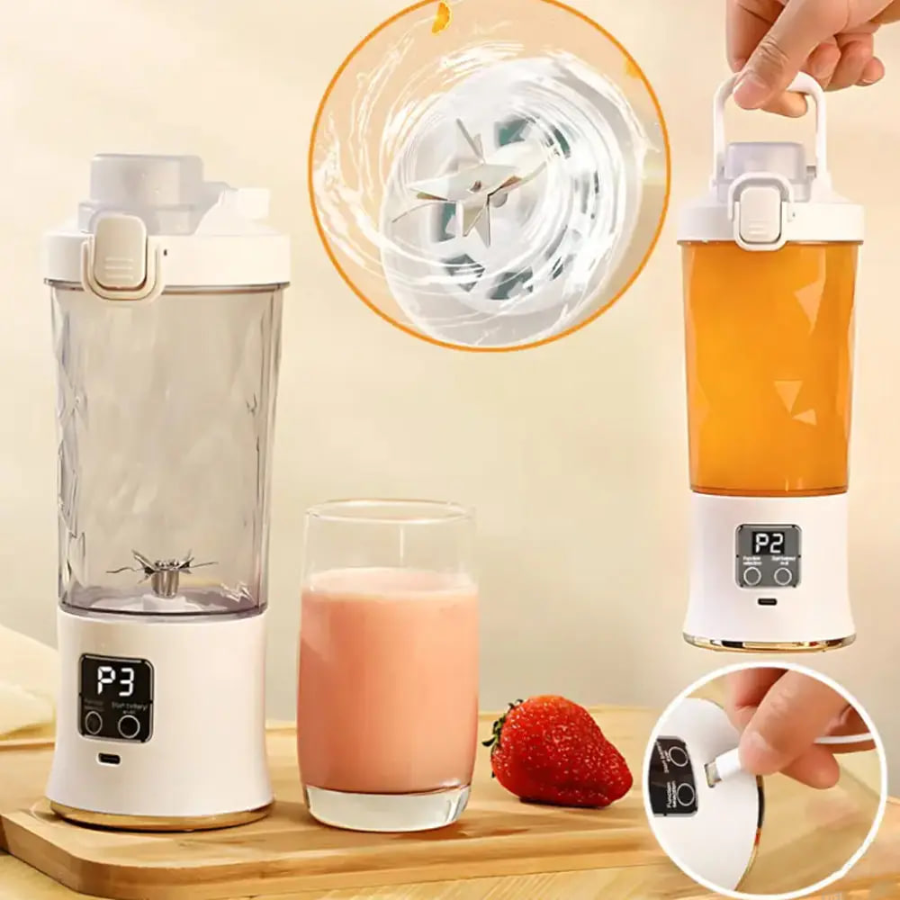 Портативний бездротовий блендер XL-1427 - мініатюра 7